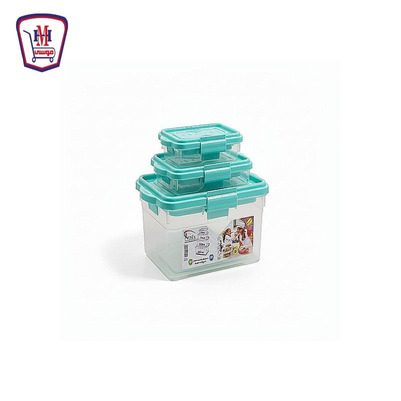 عرفه لوكسور طقم ثلاجه كليبس 4 قطع