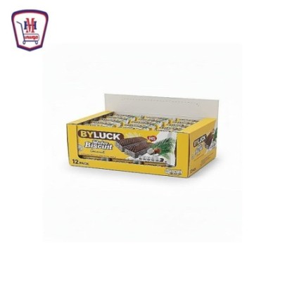 باى لاك بسكويت ويفر محشو بكريمه جوز الهند علبه × 12 باكو | من باى لاك