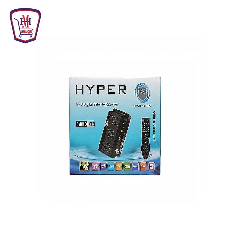 FULL HD 1080 Pهايبر ريسيفر اكس 6