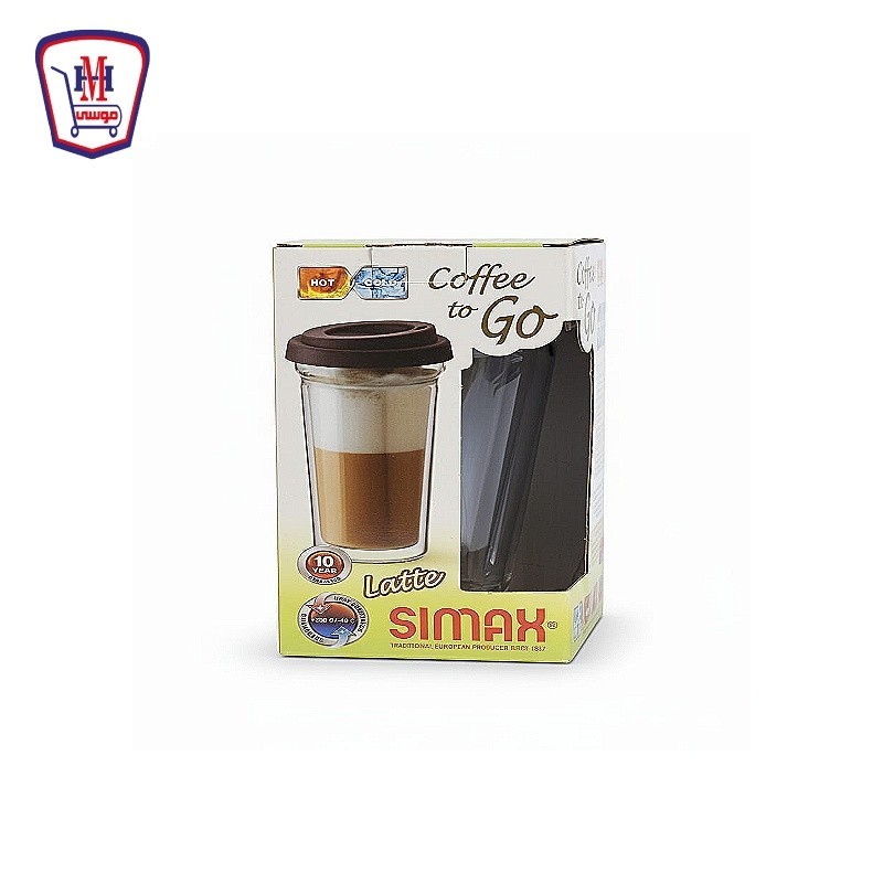 مج كوفى توجو دبل جلاس بالغطاء سيلكون م / 2102-CTG  كبير