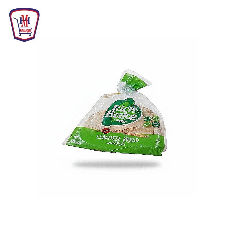 ريتش باك خبز لبنانى 4 قطع