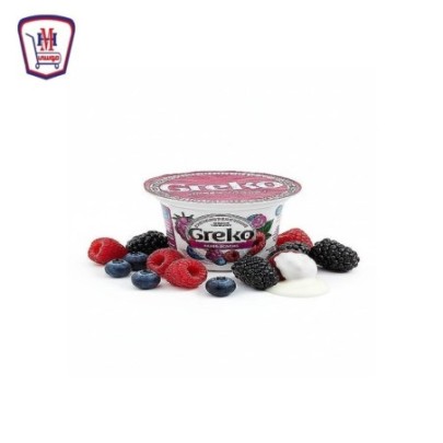 صورة جريكو زبادى يوناني مكيس توت 150 جرام 150 جم من جريكو - هايبر موسى