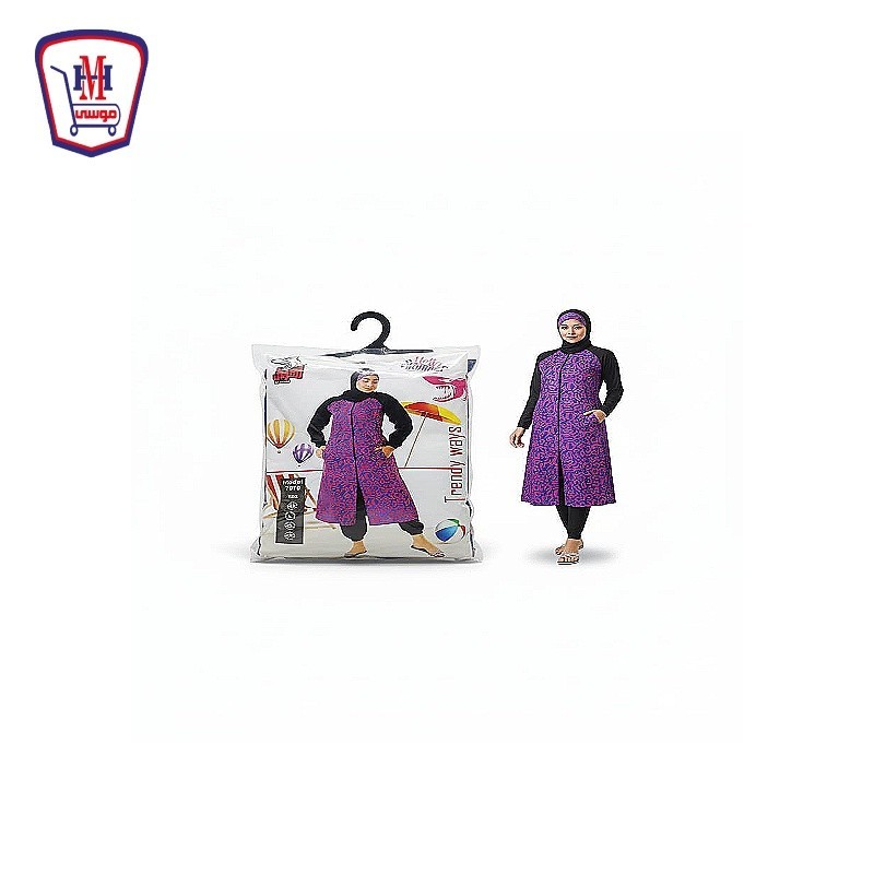 مايوه حريمى وتربروف حريمى مطبوع م 7070