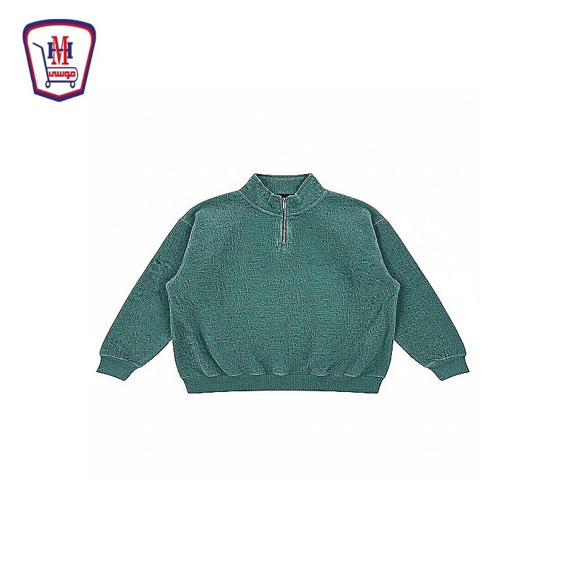 بلوفر نص سوسته قطيفه مبطن ساده مون موديل 12001