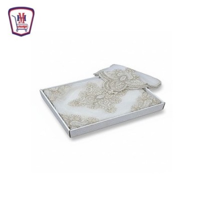 طقم مفرش نيش الفيروز كبس 16 قطعه من موسى | هايبر موسى