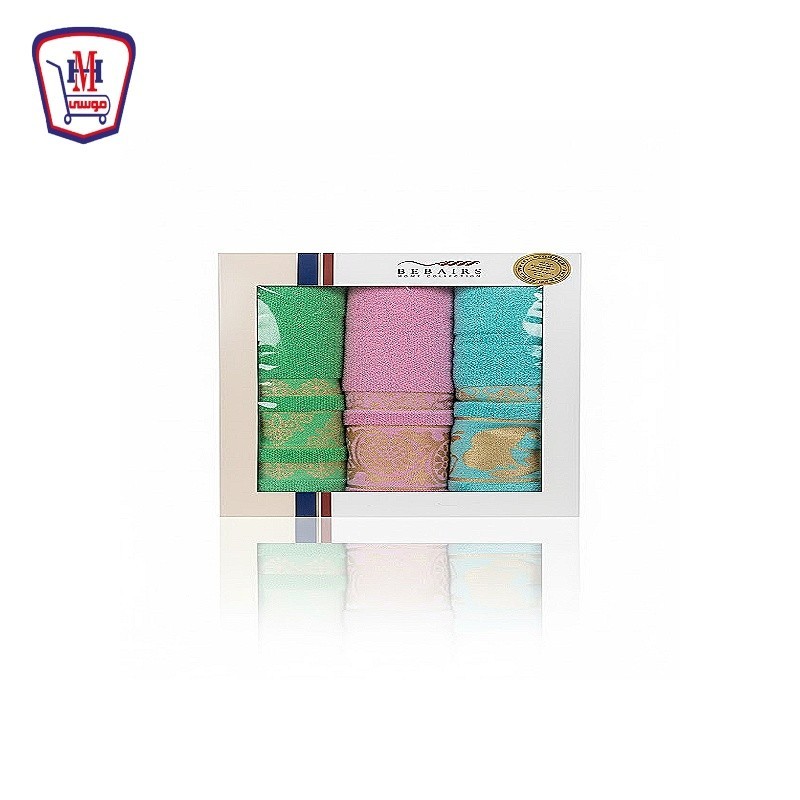 بيبرس طقم نص بشكير علبه 3 قطع