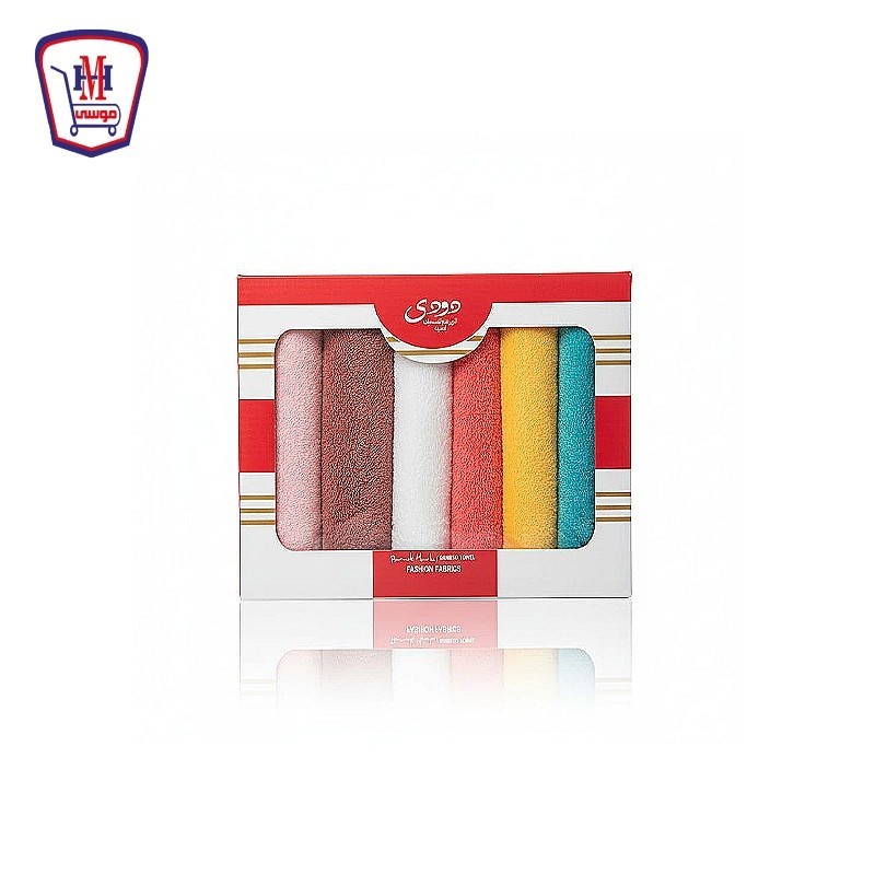 طقم فوط تواليت اولاد عبد القادر دودى 6 قطع علبه  ( 30 سم × 30 سم )