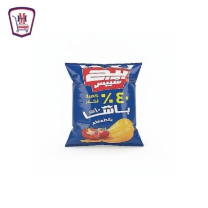 بيج شيبس باشا طماطم 73-83 جرام 40% اكتر