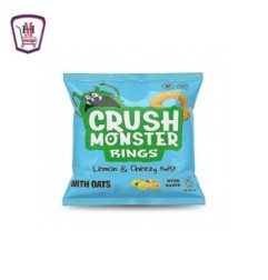 كرانش مونستر رينجز مقرمشات بطعم الليمون بالجبنه 50 جرام لي | تسوّق أون
