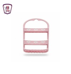 ركنه حمام 3 رف الاندلس بلاستيك روز ستاند | من موسى | هايبر موسى — تسوّ