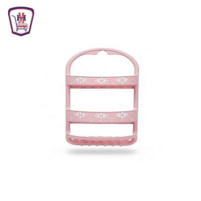 ركنه حمام 3 رف الاندلس بلاستيك روز ستاند | من موسى | هايبر موسى — تسوّ