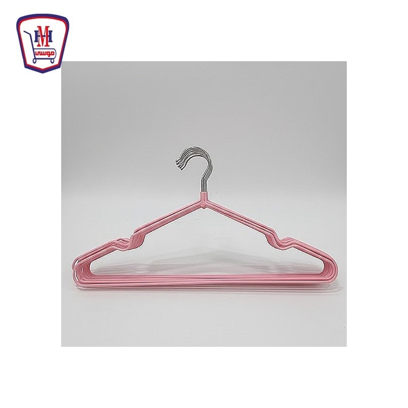 طقم شماعات مجلفن الوان  كبيره 10 قطع