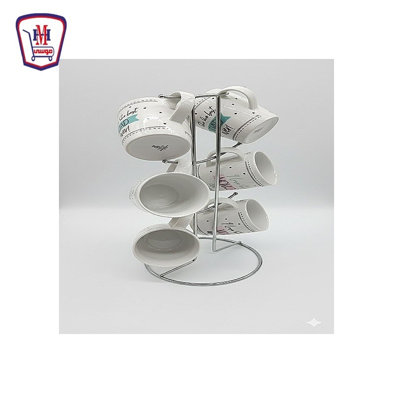 لوتس طقم مج شاى صغير 6 قطع