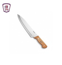 سكينه استانلس يد خشب باطار معدن مقاس 10 | من موسى | هايبر موسى — تسوّق