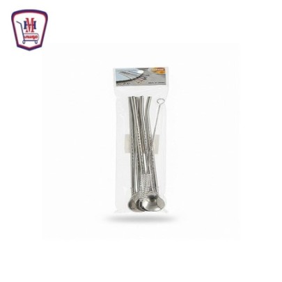 طقم شالموه استانلس شكل معلقه 6 قطع MKAQ — منزلي | هايبر موسى