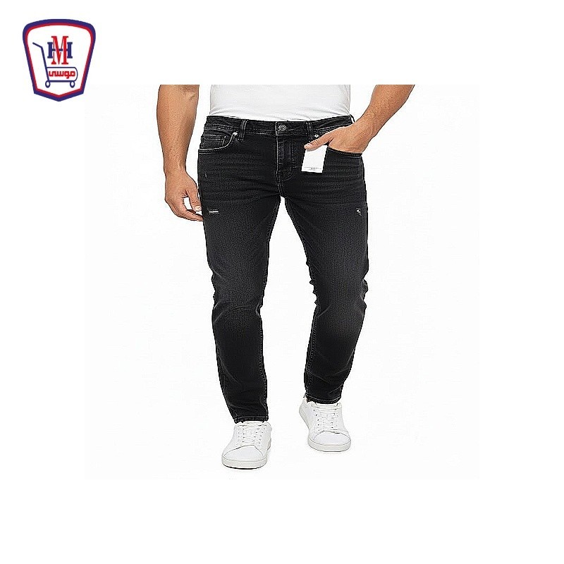 بنطلون جينز كافانى مخربش م 444/ 249