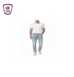 بنطلون جينز كافانى مخربش م 444/ 249 249 مل من موسى | هايبر موسى