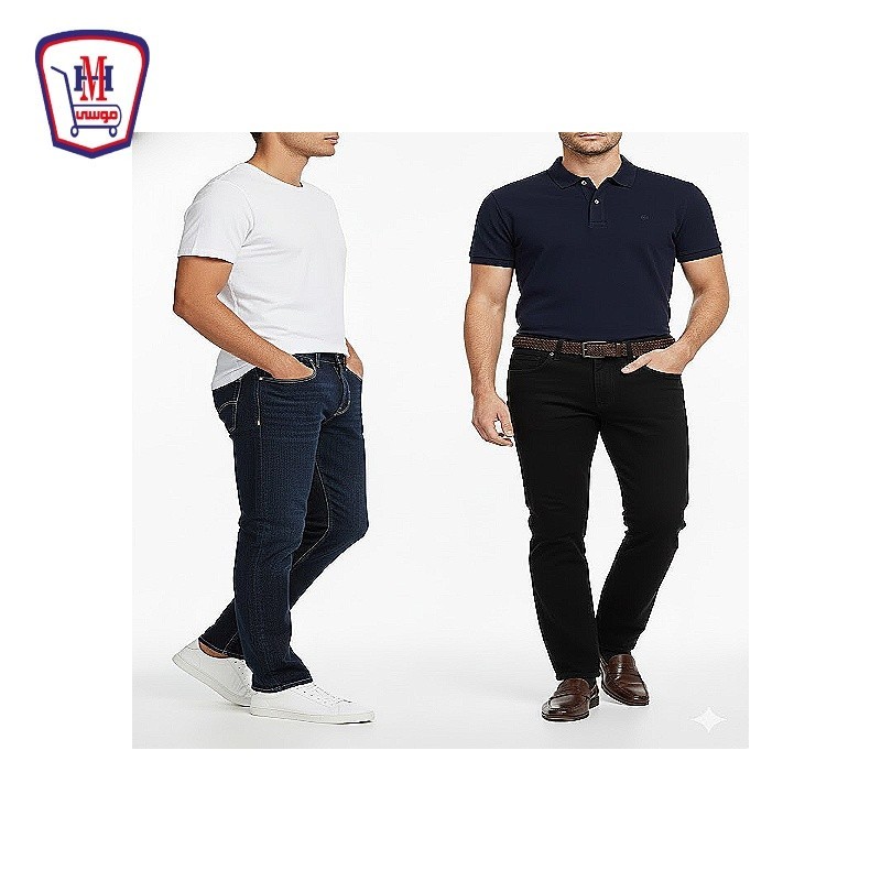 بنطلون جينز بلاك اسلب (34-44)موديل 4628 بنطلون جينز بلاك اسلب (34-44)موديل 4628