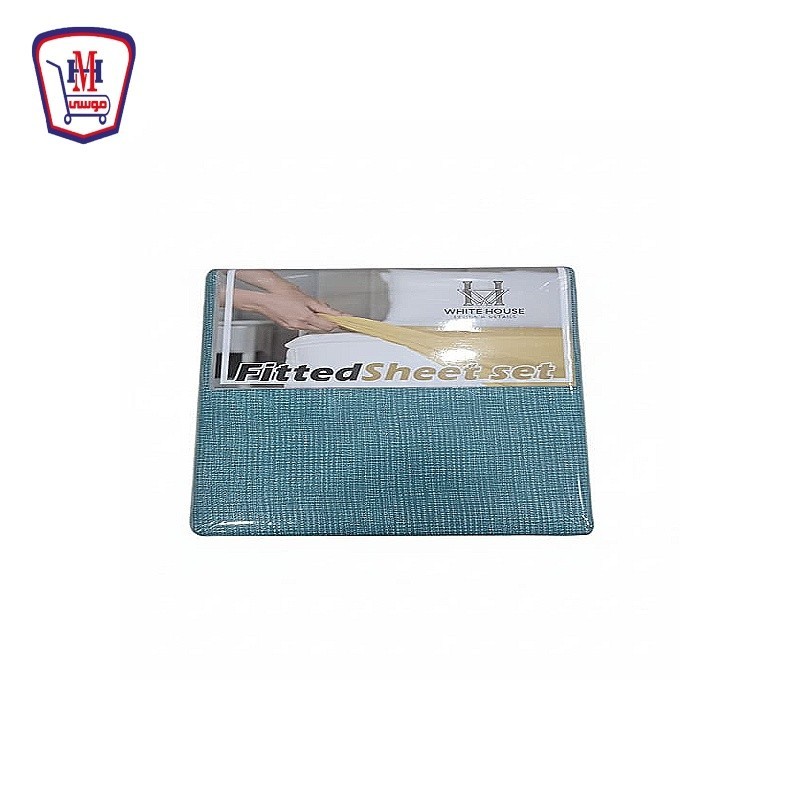 طقم ملايه وايت هاوس استيك 160 × 200 شنطه 3 قطعه
