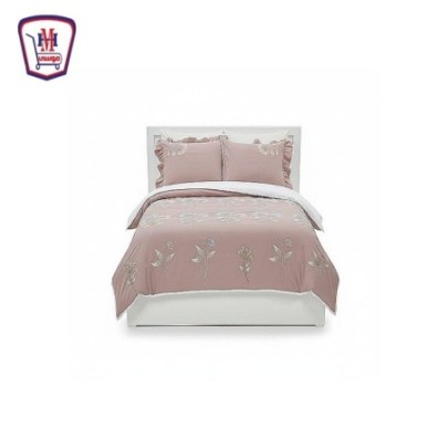 طقم ملايه سرير مطرز كبير 4 قطعه موديل 333م 400863 400863 م | هايبر موس