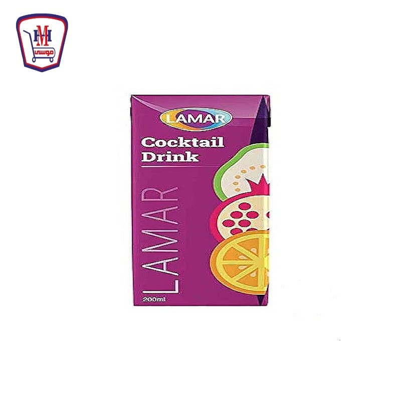 لمار مشروب كوكتيل احمر 200 مللى