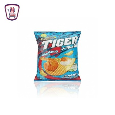 تايجر شيبسى طعم جمبرى 50 - 60 جرام
