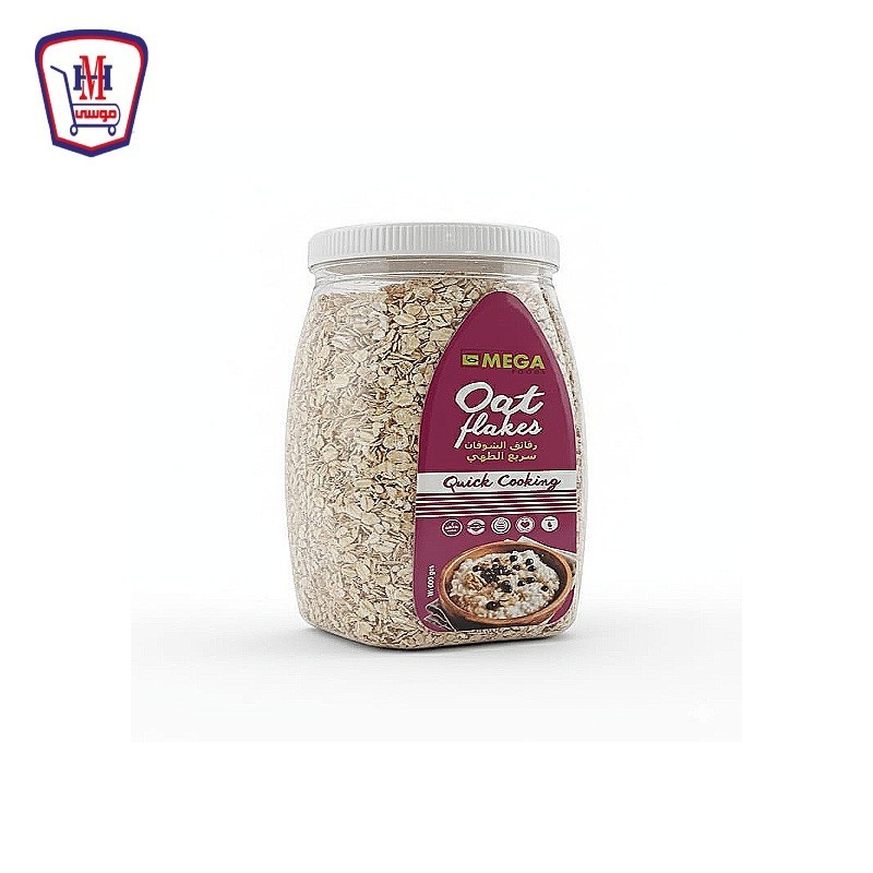 دوبيلا ميجا فود شوفان سريع التحضير برطمان 600 جرام
