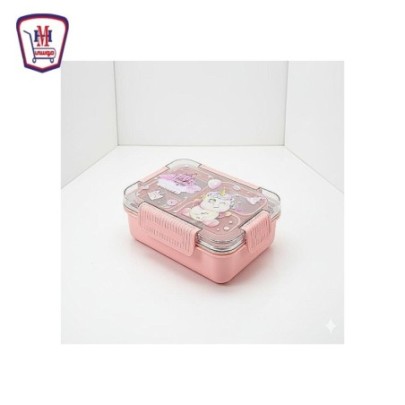 لانش بوكس استانلس مستورد 2 دور