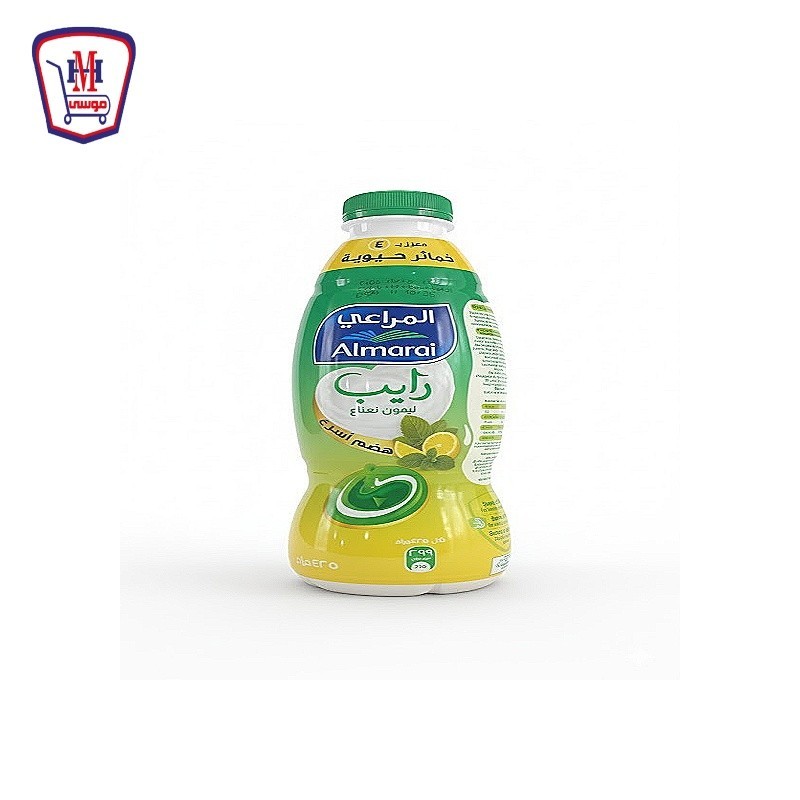 المراعى حليب رايب ليمون نعناع 425 جرام