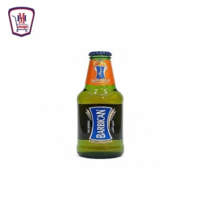 بربيكان شراب شعير زجاج برتقال 330 مللى