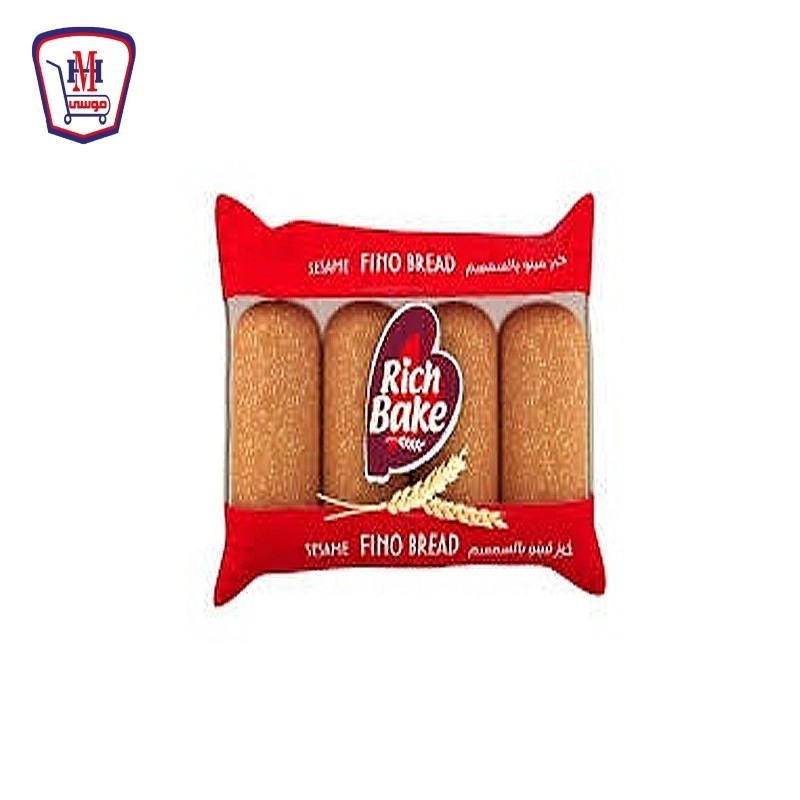 ريتش باك خبز فينو بالسمسم 4 قطع