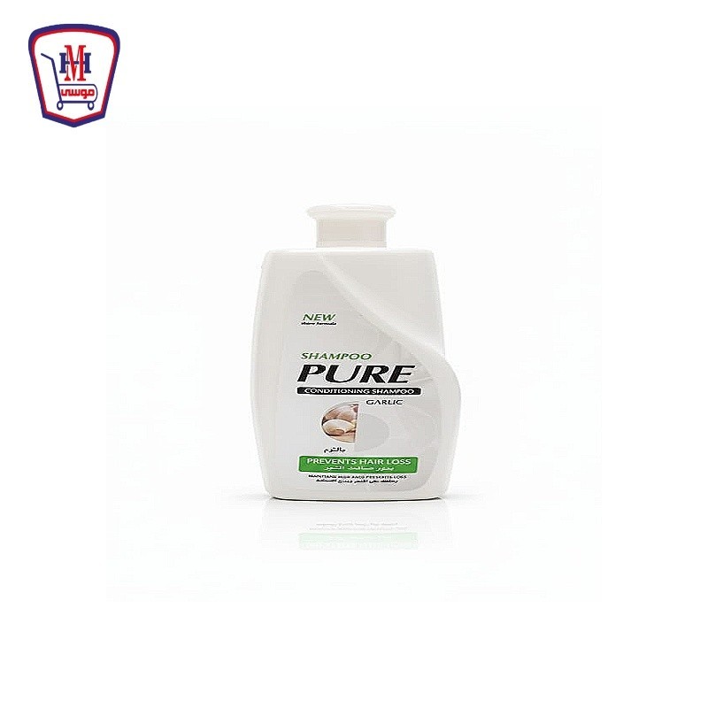 بيور شامبو للشعر بالثوم 1 لتر