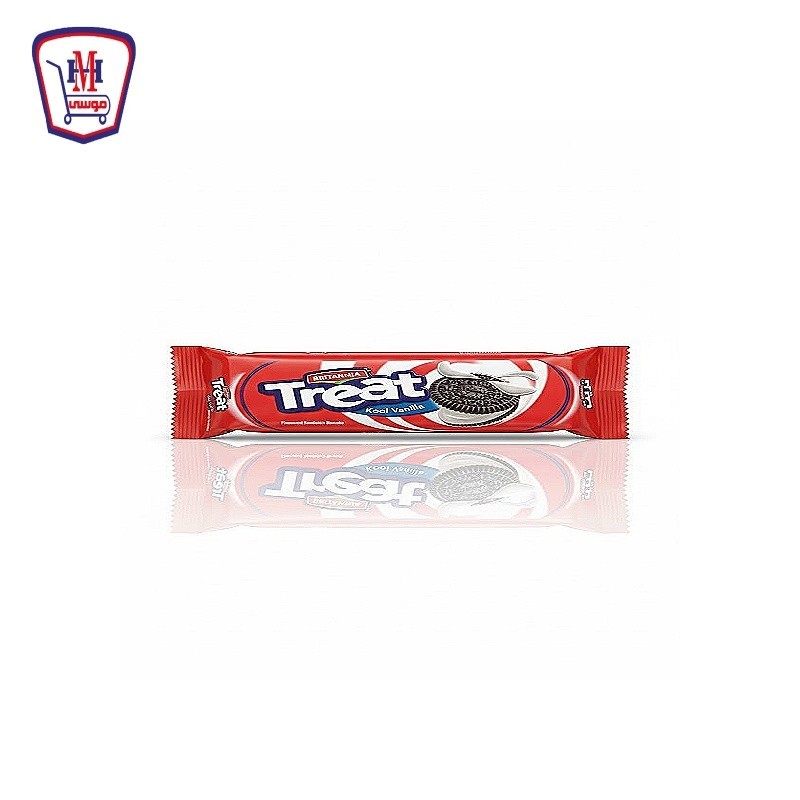 بريتانيا تريت بسكويت محشو بكريمه الفانيليا 25 جرام