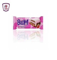 تورتا بوم كيك حشو كريمه الفراوله