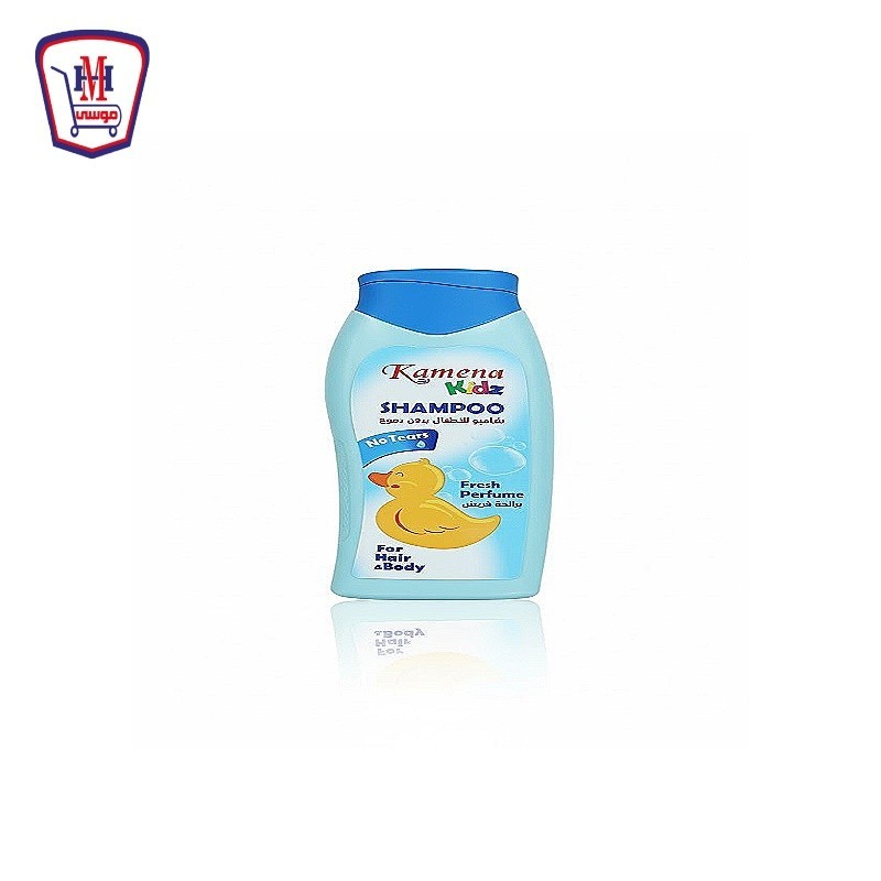 كامينا شامبو للاطفال 400 مللي ازرق