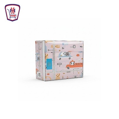 طقم ملايه بيو كرتون مطبوع -180×240-6ق/ علبه من موسى | هايبر موسى