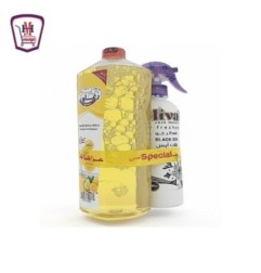 رغاوى منظف ارضيات ليمون 1.25لتر+ ميفال معطر جو عرض — House | هايبر موس