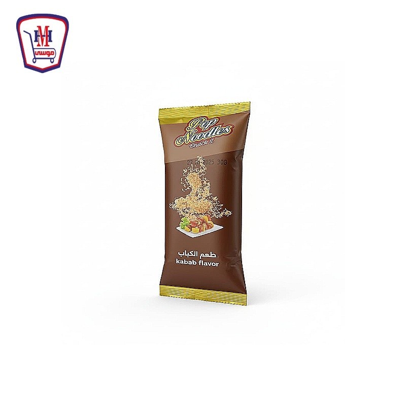 بوب نودلز سناكس طعم الكباب 30 جرام