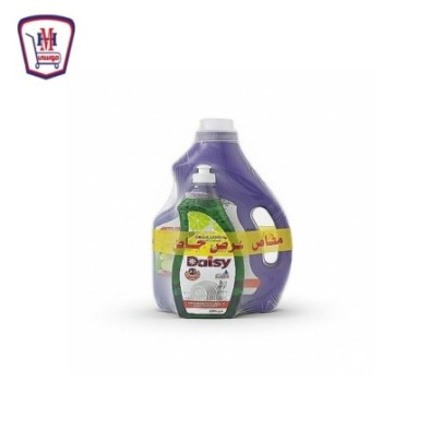 ديزى جيل اتوماتيك لافندر 3 كيلو جرام + صابون 620  مللى سائل اوانى