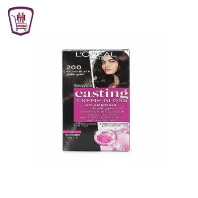 لوريال كاستينج كريم جلوس اسود حالك رقم 200
