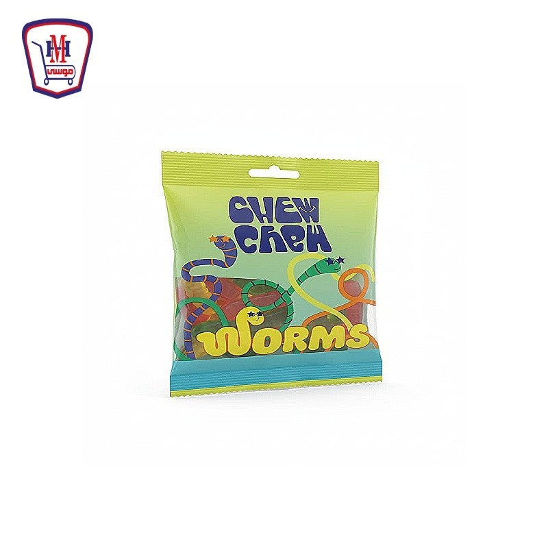 تشو تشو جيلى شكل دوده 80 جرام