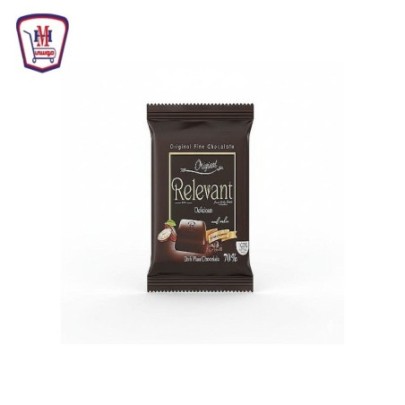 ريليفنت شيكولاته بار دارك ساده 70 جرام