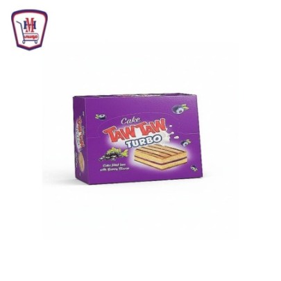 تاوتاو تربو كيك محشو مربى بطعم التوت علبه × 6 قطع