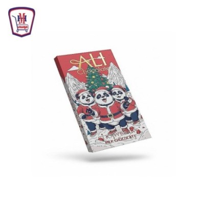 على شيكولاته بالحليب بقطع الفراوله 80 جرام