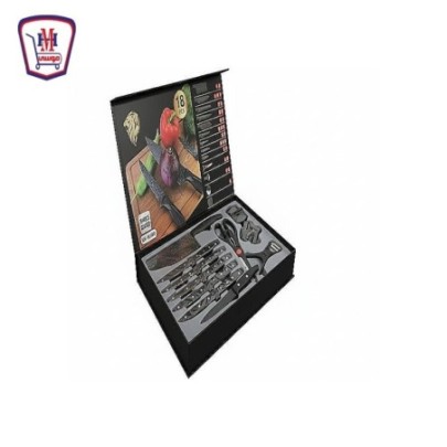 شنطه سكاكين جرانيت 18 قطعه علبه | من موسى | هايبر موسى