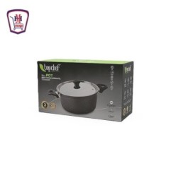 توب شيف حله جرانيت بورجاندى لون اسود مقاس 16