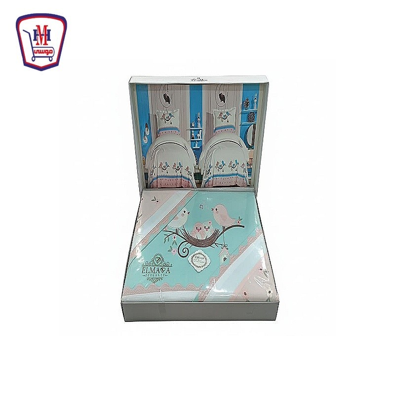 طقم ملايه سرير الماسه/السمان 172 اطفال 6 قطع