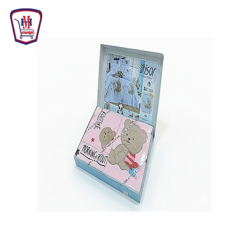 طقم ملايه اطفال ISOR موديل LOTSO عدد 6 قطعه