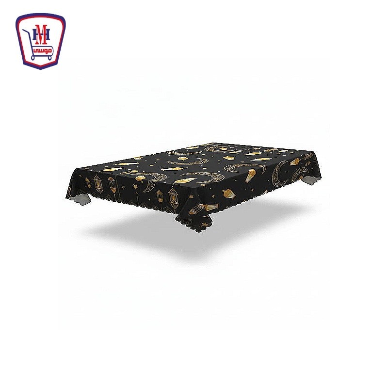 مفرش رمضان ويلز كريم قماش 1 متر × 90 سم