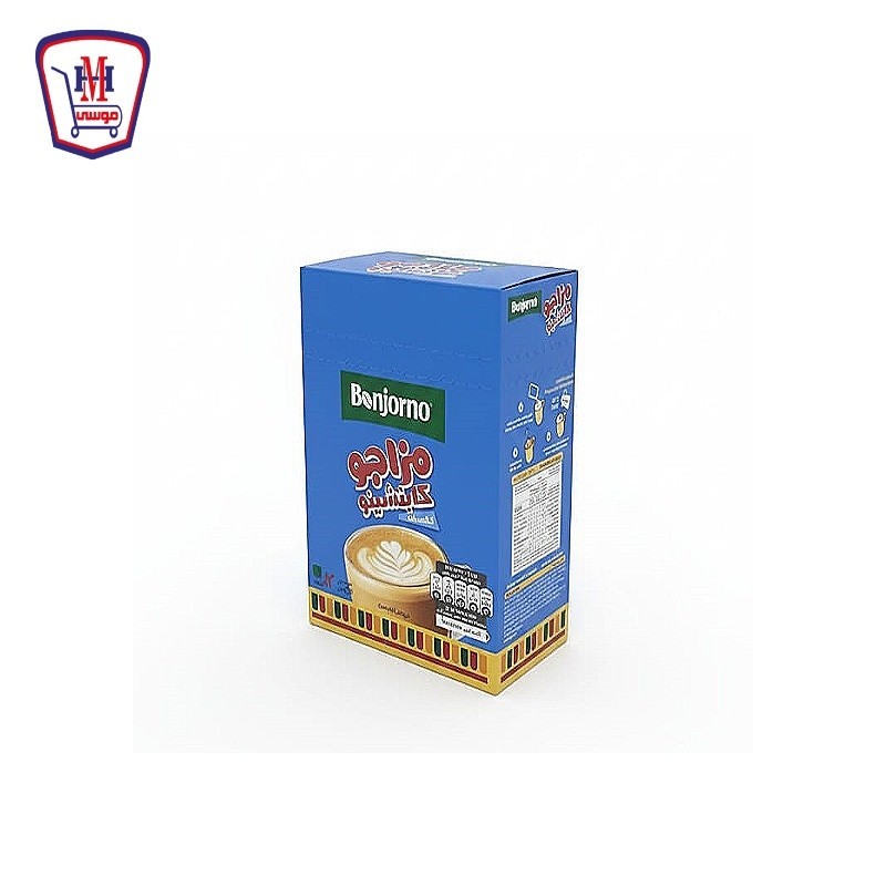 بونجورنو مزاجو كابتشينو كلاسيك 18 جرام علبه × 12 ظرف